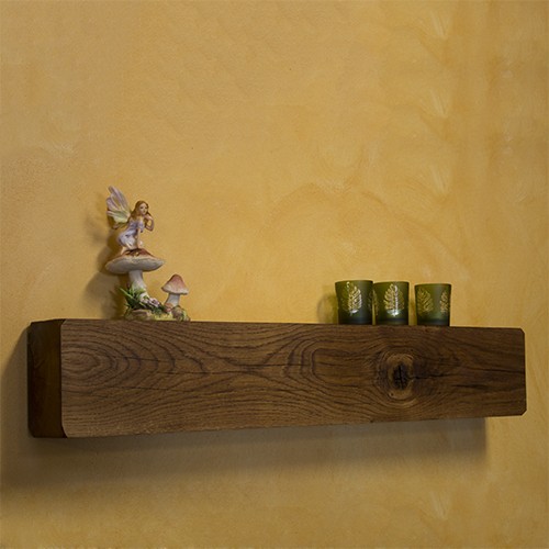 Estante balda estantería de madera, estilo vintage modelo TATE - Raw Wood®