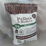 Saco de 15 kg de pellets de madera